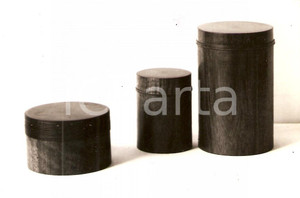 Fotografia d epoca originale 1936 MILANO Mostra del giocattolo  Contenitori in legno Fotografia 1