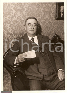 Fotografia d epoca originale 1935 Grand Prix Tripoli Lotteria Concorrente A. Ponta 1