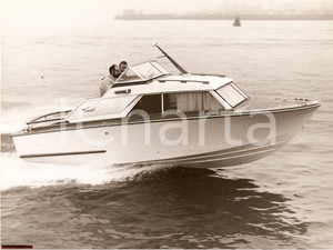 Fotografia d epoca originale 1965 Motoscafo CORONET 21 DAYCRUISER Vera foto 1