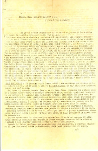 Documento originale, autentico 1950 ca LIVORNO Ditta Eugenio CARDINI Lettera su vendita di pesce in scatola 1