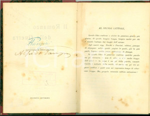 Autografo originale 1914 Alfredo PANZINI Il romanzo della guerra nell anno 1914 Con Firma AUTOGRAFA 1
