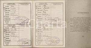 Oggetto da collezione cartaceo 1936 ABBAZIA/OPATIJA CROAZIA Libretto Ernesto MISGUR 1