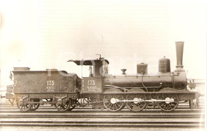 Cartolina originale da collezione 1970 ca UNGHERIA Locomotiva a vapore 175 Sammlung GRIEBL Cartolina FP NV 1