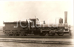 Cartolina originale da collezione 1970 ca UNGHERIA  MAV Locomotiva 237.022 als 824 r Sammlung GRIEBL Cartolina 1