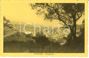 Cartolina originale da collezione 1915 COSENZA Veduta panoramica dalle colline Cartolina FP NV 1