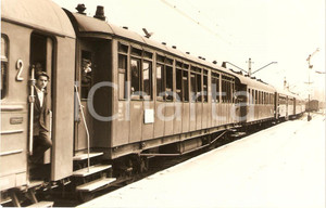 Cartolina originale da collezione 1970 ca POLONIA Polskie Koleje Panstwowe PKP Passeggeri su treno 5316 Cartolina 1