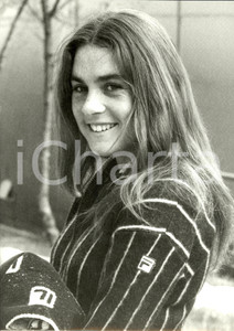 Fotografia d epoca originale 1985 ca TENNIS Sabina SIMMONDS dopo un allenamento Foto 23 x 30 cm 1