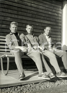 Fotografia d epoca originale 1966 INGHILTERRA Coppa del mondo Nazionale GERMANIA Helmut HALLER Uwe SEELER 1