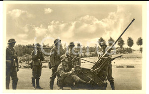 Cartolina originale da collezione 1940 ca WW2 WEHRMACHT  LUFTWAFFE Puntamento ECHTE Photographie Postcard 1 Cartolina originale da collezione 1940 ca WW2 WEHRMACHT  LUFTWAFFE Puntamento ECHTE Photographie Postcard 1