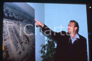 Fotografia d epoca originale Kevin COSTNER  MILANO 1993  Ritratto 35 mm vintage slide 5 1