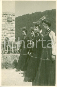 Fotografia d epoca originale 1934 BEZAU AUSTRIA Giovani ragazze in costume tipico Fotografia 1