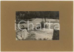 Fotografia d epoca originale 1920 ca TRENTINO Società Trentina Elettricità  Centrale in costruzione Foto 9 1