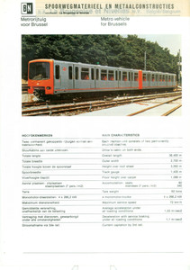 Materiale pubblicitario d’epoca 1975 ca BELGIO Société Nationale Chemins de fer Belgiques Opuscolo ILLUSTRATO 1