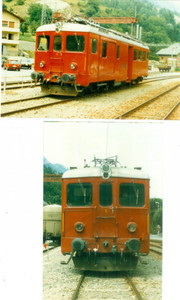Fotografia d epoca originale 1975 ca SVIZZERA Ferrovie MARTIGNYORSIERES Locomotiva 5 Lotto 2 foto 1