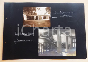 Fotografia d epoca originale 1920 ca BANGKOK Palazzo Ministero del Commercio  Garage e scalone Lotto 2 foto 1