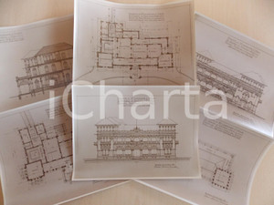 Fotografia d epoca originale 1925 BANGKOK THAILAND Regia Legazione d ITALIA Lotto 6 foto coeve per progetto 1