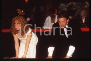 Fotografia d epoca originale Bette MIDLER Kevin COSTNER DisneyMGM Studios 1989 35 mm vintage slide 1 1