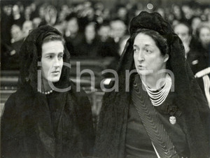 Fotografia d epoca originale 1965 ROMA Concilio Ecumenico Vaticano II  Anna d ORLEANS Duchessa d AOSTA Foto 1