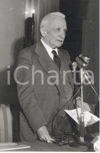 Fotografia d epoca originale 1959 MILANO Palazzo Marino  Convegno Riforma Diritto Penale  Enrico De NICOLA 1