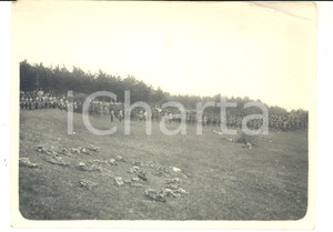 Fotografia d epoca originale 1922 GRAFENHAUSEN Corpo di spedizione italiano  Giuramento reclute 1902  Foto 1