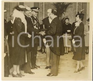 Fotografia d epoca originale 1939 WASHINGTON Franklin ROOSEVELT with president Anastasio SOMOZA GARCIA 1