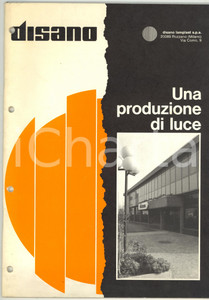 Libro, pubblicazione d epoca 1960 ca ROZZANO MI  DISANO LAMPLAST Una produzione di luce  32 pp. 1