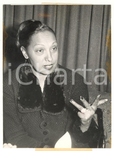 1953 FRANKFURT AM MAIN Singer Freda Joséphine BAKER portrait *Photo 15x20