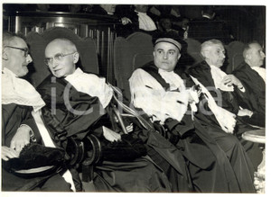 1957 TORINO Università degli Studi - Luigi EINAUDI con il professor Mario ALLARA