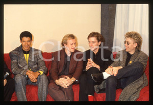 35mm vintage slide* 1987 FESTIVAL DI SANREMO LEVEL 42 Ritratto nel backstage 20