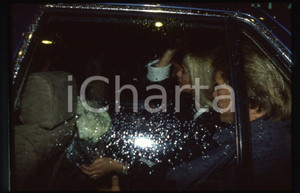 35mm vintage slide* 1990 ca ITALIA Katherine KELLY LANG Skott SNIDER paparazzati