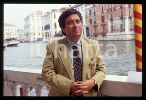 35mm vintage slide* 1991 VENEZIA Renato MINORE ritratto dello scrittore (10)