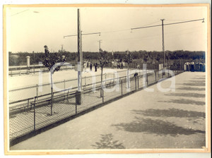 1930 ca MONZA Dopolavoro Aziendale CEDERNA - Partita a bocce - Foto 24x18 cm