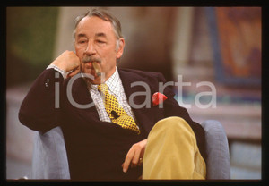 35mm vintage slide* 1990 ca CINEMA Philippe NOIRET ritratto dell'attore (1)