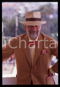 35mm vintage slide* 1989 CANNES Philippe NOIRET al Festival del Cinema (5)