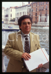 35mm vintage slide* 1991 VENEZIA Renato MINORE ritratto dello scrittore (4)