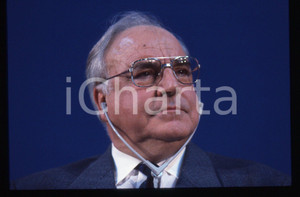 35mm vintage slide* 1993 MILANO Helmut KOHL durante un evento DC POLITICA (17)