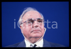 35mm vintage slide* 1993 MILANO Helmut KOHL durante un evento DC POLITICA (8)