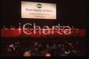 35mm vintage slide* 1996 BANCA POPOLARE DI MILANO Assemblea straordinaria (3)