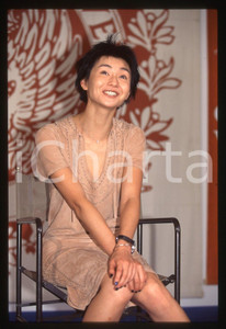 35mm vintage slide* 1997 VENEZIA Maggie CHEUNG L'attrice alla BIENNALE (2)