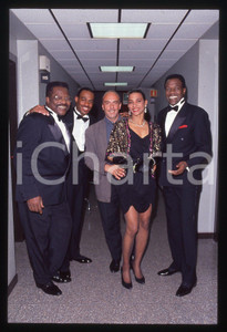 35mm vintage slide* 1991 TELEMIKE - THE PLATTERS backstage (16)