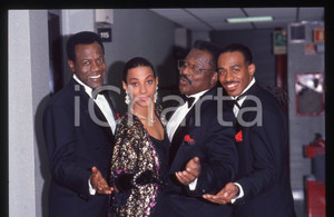 35mm vintage slide* 1991 TELEMIKE - THE PLATTERS backstage (17)