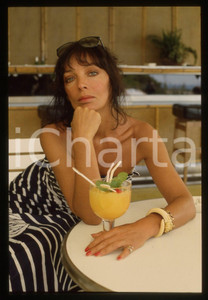 35mm vintage slide* 1990 ca LIDO DI VENEZIA - Marie LAFORÊT - Ritratto (18)