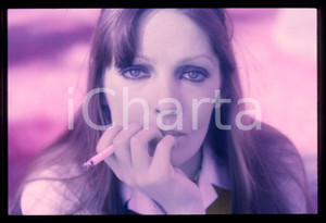 35mm vintage slide* 1975 ca MUSICA Marie LAFORÊT Ritratto della cantante (9)