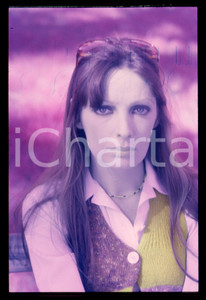 35mm vintage slide* 1975 ca MUSICA Marie LAFORÊT Ritratto della cantante (11)