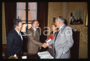 35mm vintage slide* 1988 CREMONA Anthony QUINN Salvatore ACCARDO Ritratto (3)