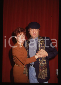 35mm vintage slide* 1992 SANREMO Giorgio FALETTI Orietta BERTI Ritratto (4)