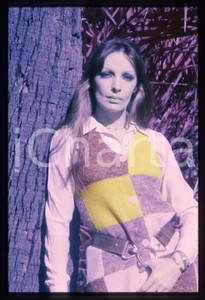 35mm vintage slide* 1975 ca MUSICA Marie LAFORÊT Ritratto della cantante (6)