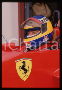 Fotografia d epoca originale 35mm vintage slide 1988 GP SAN MARINO Michele ALBORETO FERRARI F187/88CBox 2 1