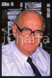 35mm vintage slide* 1990 ca CULTURA Arthur C. CLARKE Ritratto dello scrittore