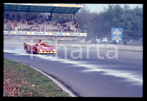 Fotografia d'epoca originale 35mm vintage slide* 1974 1000 KM MONZA ALFA ROMEO T33/TT/12 in una curva (2) 1